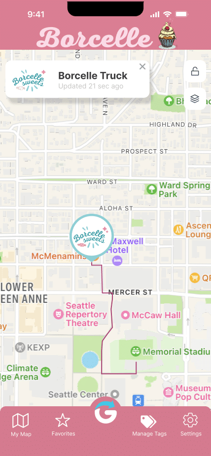 Premium Tags, dessert truck example